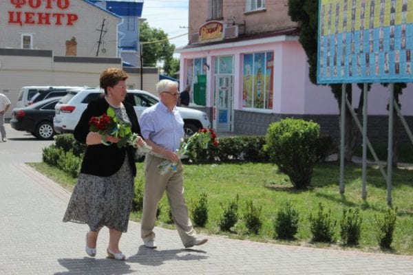 Анжелика Лабунская в Бердичеве: встречи, подарки и общение с горожанами