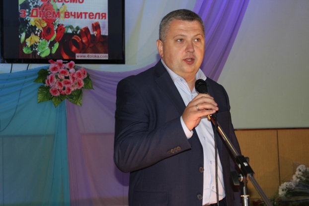 Максим Самчик поздоровив освітян Бердичівського району з їх професійним святом