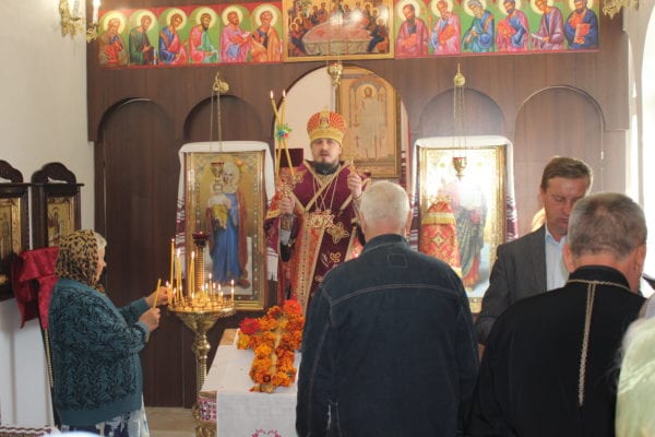 Єпископ Житомирський і Овруцький приїхав на престольне свято бердичівського Хресто-Воздвиженського храму
