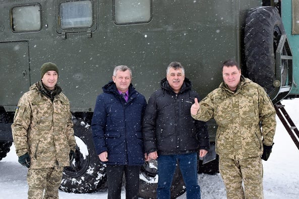 Бердичівські артилеристи вдячні “Житомиробленерго” за можливість відпочинку бійців у теплі