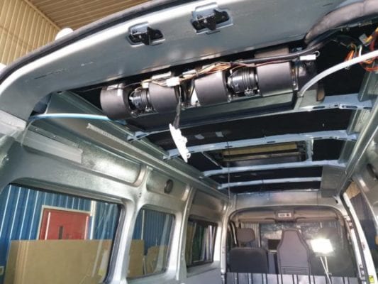 Переоборудование микроавтобуса Рено Мастер под спецзадачу