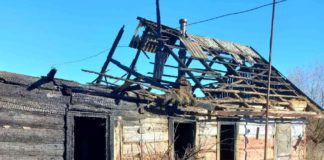 На Бердичівщині горіла лазня пожежа