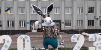 Центральна площа Бердичева перетворилася на казку Площа