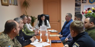 Голова районної військової адміністрації обговорила з “силовиками” поточні питання Димидюк