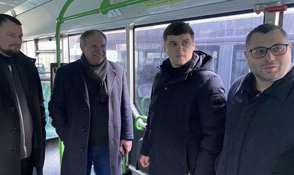 Сергій Орлюк та секретар міської ради Бучі