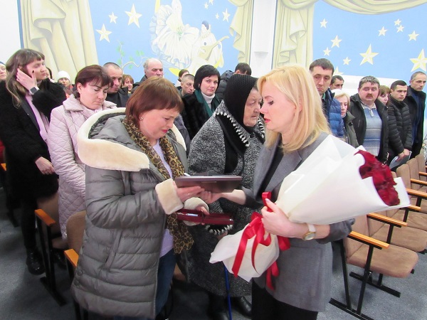 Вручення нагород родинам загиблих
