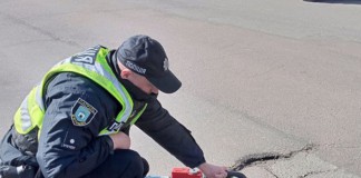 Патрульні у Бердичеві проводять огляд вулично-шляхової мережі патрульні