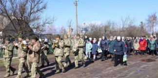 Героя Дмитра Яремчука провели провели в останню путь Дмитро Яремчук