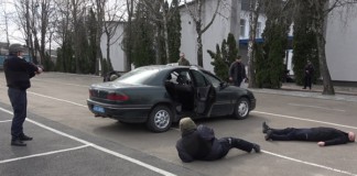 Бандити були дерзкими, але поліція діяла ефективно. Відео поліція