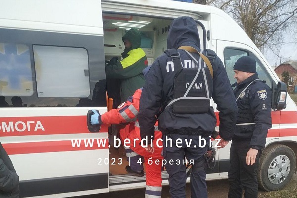 Рятування жінки на пляжі Бердичева