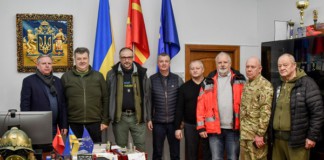 Гюнтер Маасен та його команда зустрілися з головою Житомирської ОВА Віталієм Бунечко Віталій Бунечко