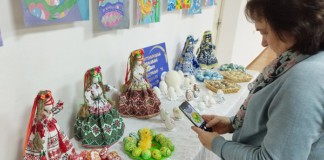 Майстер народної творчості Нестерчук Алла Анатоліївна провела майстер-клас Писанки у Бердичеві