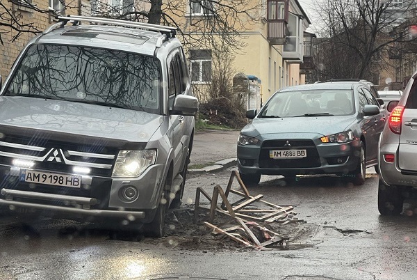 Ремонт доріг у Бердичеві