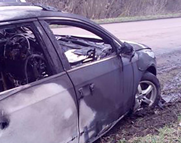 Пожежа в авто біля Бердичева