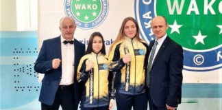 Переможне золото привезли зі змагань із кікбоксингу WAKO Олександра Чернецька та Олександра Піпа спорт