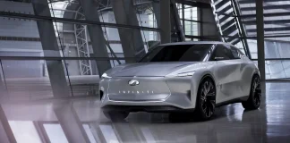 Infiniti показує дилерам новий електричний седан схожий на Tesla Model Y infiniti