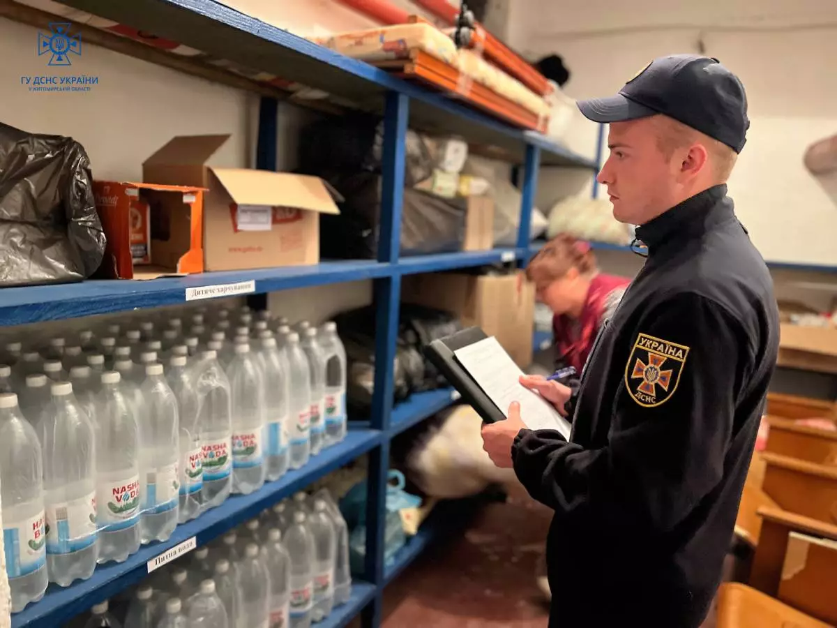 Перевірка укриттів у місті Бердичів
