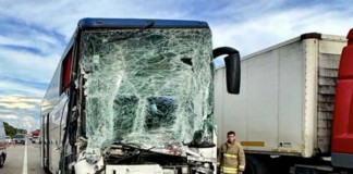 ДТП за участю міжнародного автобуса та зерновоза: є загиблий аварія