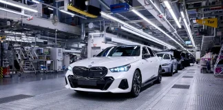 Виробництво першого електричного седана BMW 5-Series i5 розпочалося bmw i5