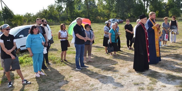 Молитва за загиблими героями на кладовищі Бердичева