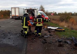 Аварія на окружній дорозі Бердичева