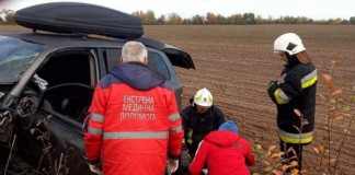 Дорожньо-транспортна пригода: лобове зіткнення авто на окружній дорозі Бердичева ДТП