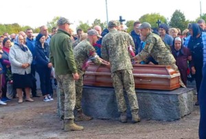 Похорон героя у Бердичівському районі