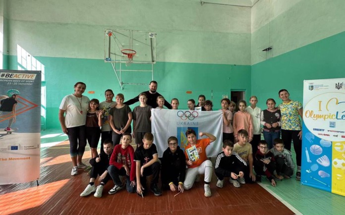 Олімпійський урок в ліцеї Територія 12