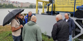 Міська влада Бердичева вивчала досвід Вінниці з очистки річки Очистка річки