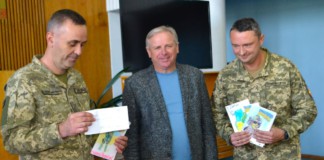 Бердичів допоміг 139 батальйону ТРО малюнками — потрібні речі потім Орлюк
