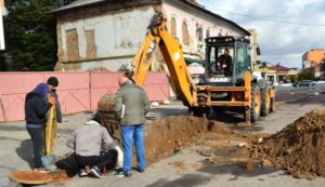 Ремонт дороги у Бердичеві