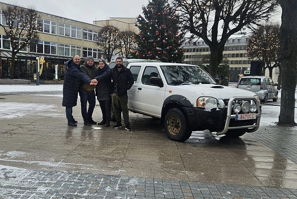 Алітуський Ротарі Клуб подарував Бердичеву автомобіль для боротьби з безпілотниками Подарунок Бердичеву