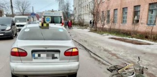 Велосипедист, що постраждав у ДТП у Бердичеві – помер ДТП на вулиці Данилівській у Бердичеві