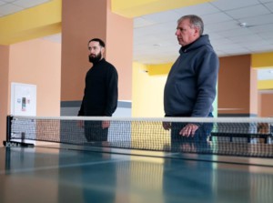 Кицак та Орлюк у басейні