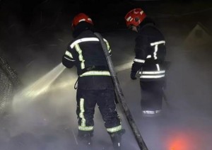 Пожежа у селі Бистрик