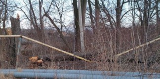 Буря призвела до пошкодження газогону в Бердичеві Пошкоджений газопровід