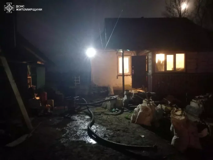 Пожежа у Райках