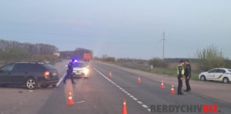 Біля Бердичева 72 річний мотоцикліст отримав поранення під час ДТП ДТП біля Бердичева