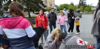 Червоний Хрест нагадав про себе у Бердичеві Червоний Хрест у Бердичеві