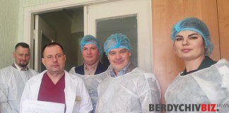 Естонці допоможуть побудувати реабілітаційне відділення у Бердичеві Естонська делегація у Бердичеві