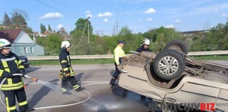 Жахлива ДТП у Гришківцях: авто перевернулося. Оновлено ДТП у Гришківцях