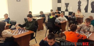 У Бердичеві відбувся турнір зі швидких шахів серед розрядників Швидкі шахи у Бердичеві