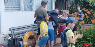 Учні школи №2 відвідали екскурсію до рятувальників на воді Діти у рятувальників на воді