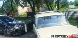 Бердичів – ДТП з двома травмованими на вулиці Пушкіна ДТП Бердичів