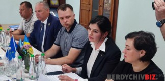 У Бердичеві разом з естонцями обговорили проєкт реабілітаційного відділення Людмила Димидюк