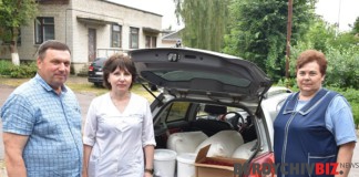 Бердичівська районна військова адміністрація допомагає місцевому військовому госпіталю Допомога шпиталю