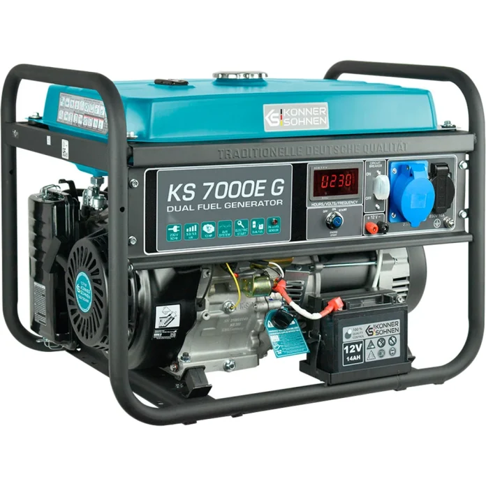Тест-драйв генератора Konner&Sohnen KS 7000E G и его результаты