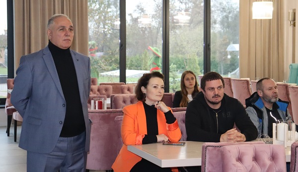 Присутніх зворушила також присутність психолога обласного шпиталю Сніжани Крижби