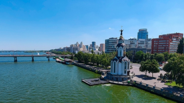 Дніпро також знаходиться серед популярних міст