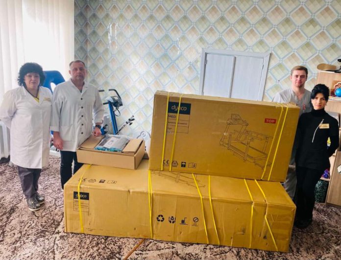 Реабілітаційне відділення Бердичівської міської лікарні отримало сучасне обладнання